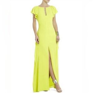 BCBGMaxAzria Lime Color Maxi Dress
“Julianne”